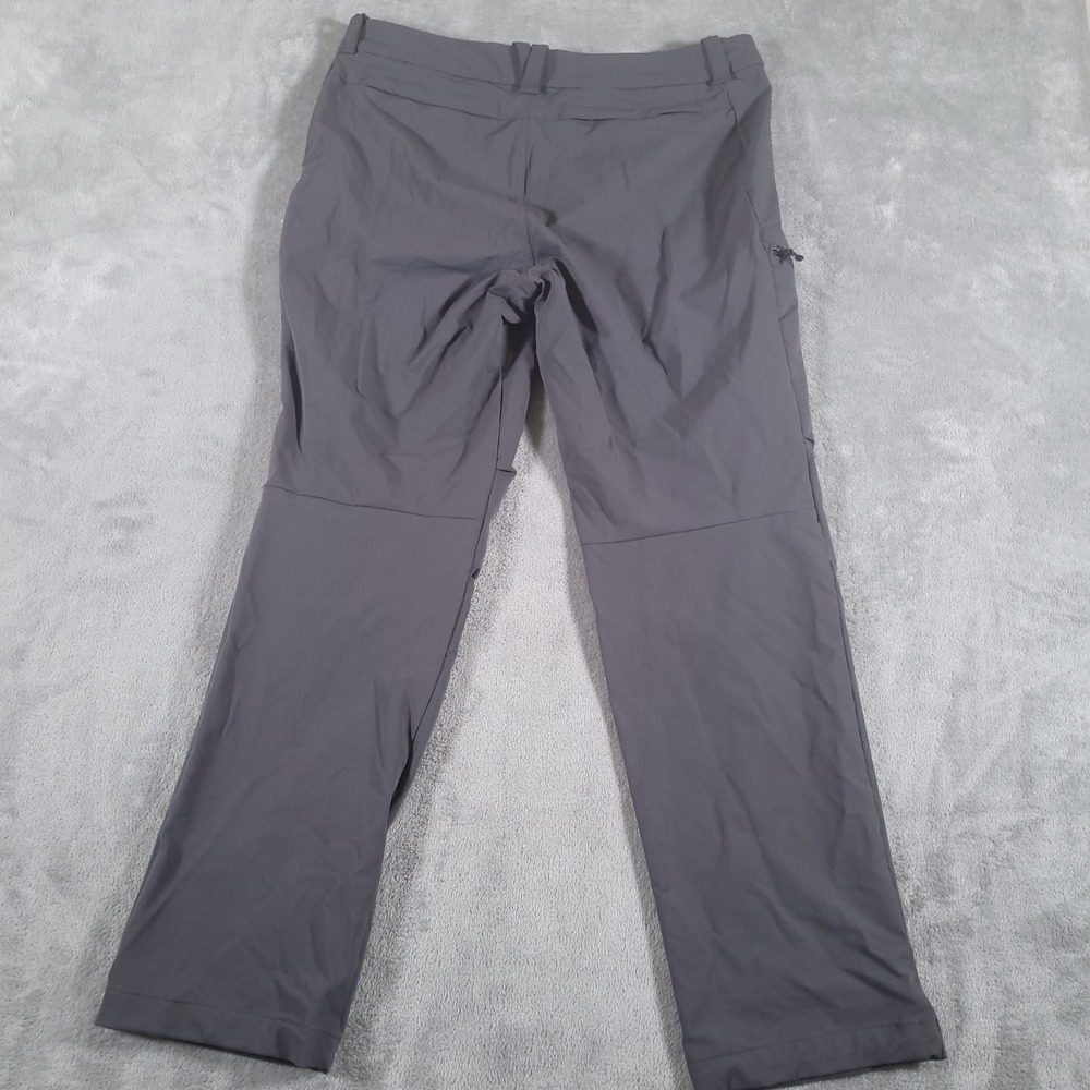 REI Co-op Activator Pants Mens 36x32 Gray Nylon Stretch Hiking Performance Cargo - Picture 6 of 9